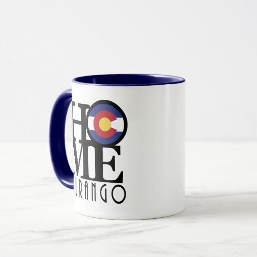 Mug HOME Durango CO (Devant gauche)