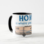 Mug Home est l'endroit où vous le garez (Devant gauche)