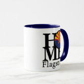 Mug HOME Flagstaff AZ (Devant droit)