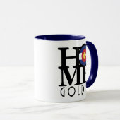 Mug HOME Golden CO (Devant droit)
