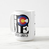 Mug HOME Highlands Ranch Colorado 15oz (Devant gauche)