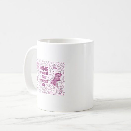 Mug Home Is Where the Stories Are (Devant gauche)