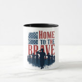 Mug Home of the Brave Salute Tee (Centre)