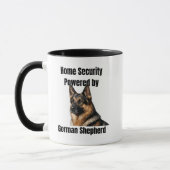 Mug Home Security Powered by German Shepherd (Gauche)