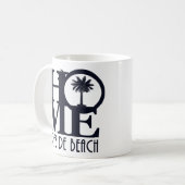 Mug HOME Surfside Beach SC 11oz (Devant gauche)
