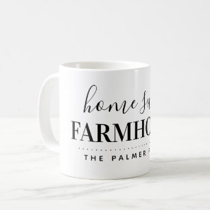 Mug Home Sweet Farmhouse Monogramme