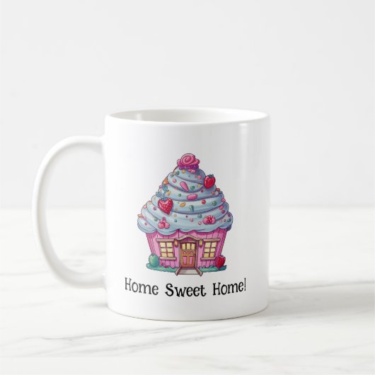 Mug Home Sweet Home Cupcake (Gauche)