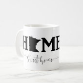 Mug Home Sweet Home Minnesota Classic Mug, 11 oz (Devant gauche)