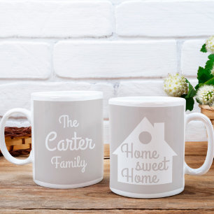 Mug Home Sweet Home personnalisée