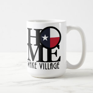 Mug HOME Wake Village Texas 15oz