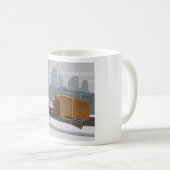 Mug Homeless Man Holding Help Sign Urban Poverty (Devant droit)