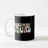 Mug Homeowner Squad - New House Family Matching Groovy (Gauche)