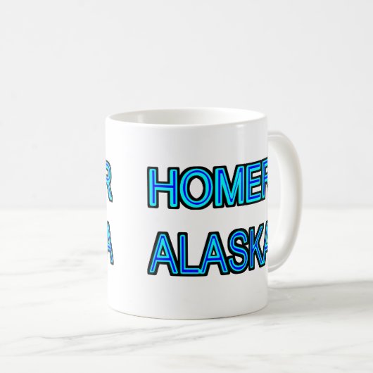 Mug Homer Alaska (Devant droit)