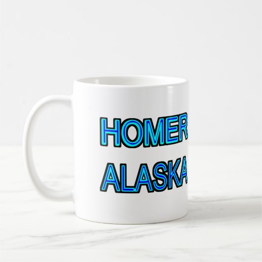 Mug Homer Alaska (Gauche)