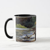 Mug Homer - Boy Fishing, art, (Gauche)