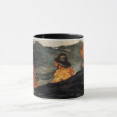 Mug Homer - Embrasser la lune (Centre)