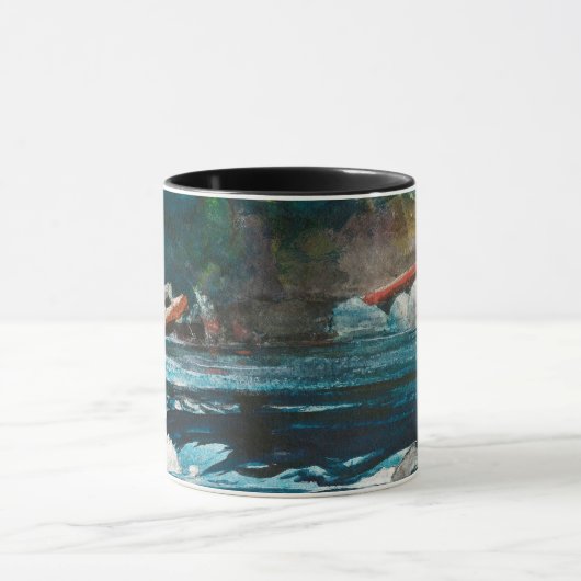 Mug Homer - Les Rapids, Hudson River, Adirondacks (Centre)