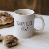 Mug "Homeschool Mama" inspirée par RAE DUNN