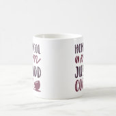 Mug Homeschool Maman Ajouter Juste Du Café (Centre)