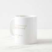 Mug Hommage à des années de dévouement Personnalisé (Devant gauche)