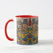 Mug Hommage à Haring City (Gauche)