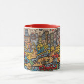 Mug Hommage à Haring City (Centre)