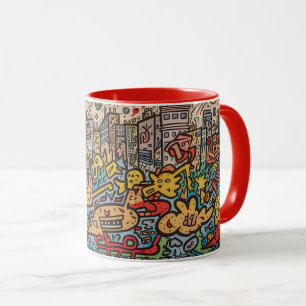 Mug Hommage à Haring City