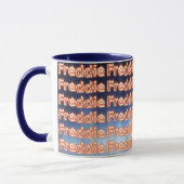 Mug Hommage à la flamme Freddie (Gauche)