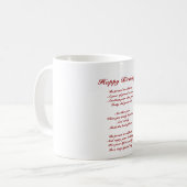 Mug hommage à l'anniversaire de succès (Devant gauche)