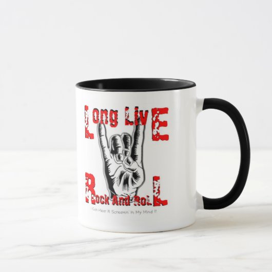 Mug Hommage à Ronnie James Dio (vivent longtemps la (Droite)