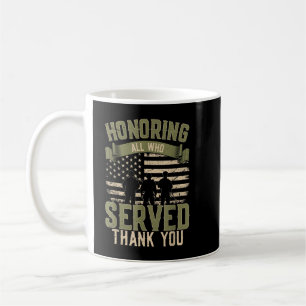Mug Hommage à tous ceux qui ont servi la Journée des v