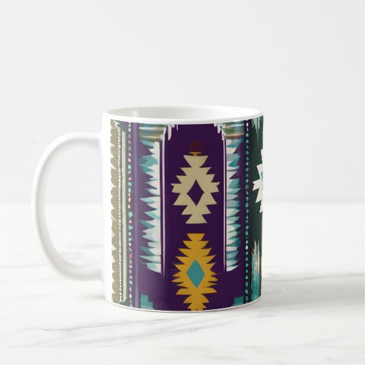 Mug Hommage Abstrait des Amérindiens S9 (Gauche)