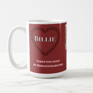 Mug Hommage sincère à l'hémangiosarcome
