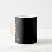 Mug Homme afro-américain Dabing hommes JunetDix noir (Devant gauche)