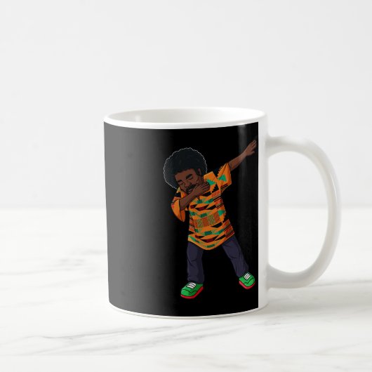 Mug Homme afro-américain Dabing hommes JunetDix noir (Droite)
