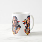 Mug Homme amérindien (Devant droit)