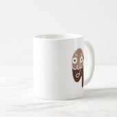 Mug Homme au café Abstrait (Devant droit)