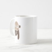 Mug Homme au café Abstrait (Devant gauche)