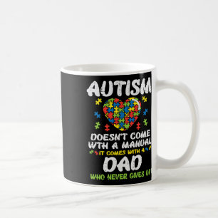 Mug Homme Autisme Ne Vient Pas Avec Manuel Papa Puzzle