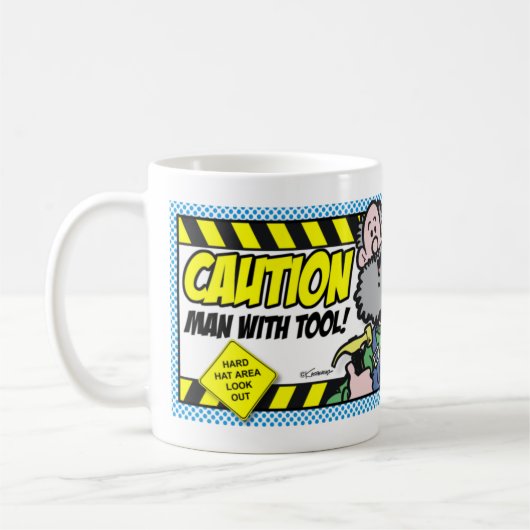 Mug Homme avec l'outil (Gauche)