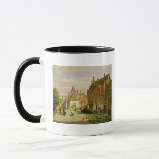 Mug Homme avec une brouette (Gauche)