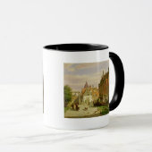 Mug Homme avec une brouette (Devant droit)