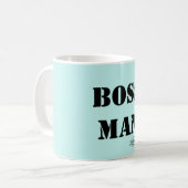 Mug homme blanc classique beFragrant de patron de (Devant gauche)
