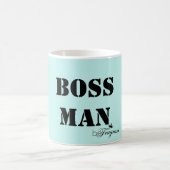 Mug homme blanc classique beFragrant de patron de (Centre)