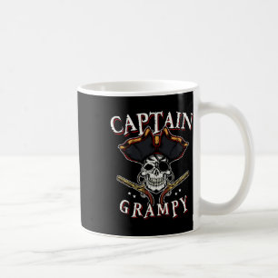 Mug Homme Capitaine Grampy Pirate Casquette Et Crâne B