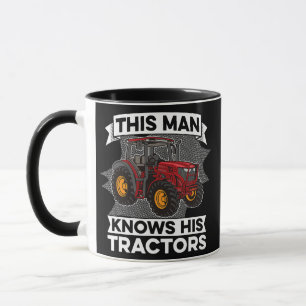 Mug Homme Cet Homme Connaît Ses Tracteurs Agricole