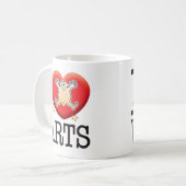 Mug Homme d'amour de verrues (Devant gauche)