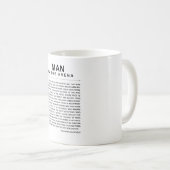Mug Homme Dans L'Arène - Oser Grandement (Devant droit)