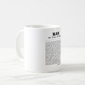 Mug Homme Dans L'Arène - Oser Grandement (Devant gauche)