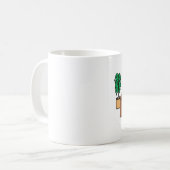 Mug Homme dans le bureau - personnaliser (Devant gauche)